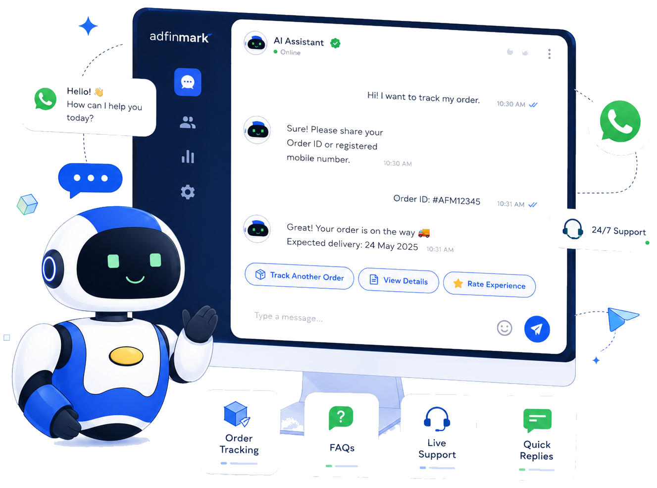 AI Voice Bot product experience